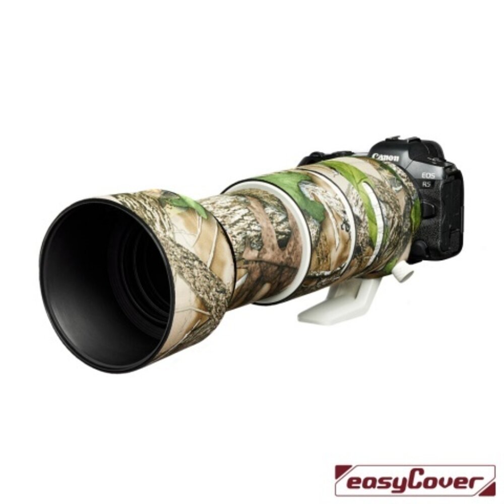 easyCover Lens Oak voor Canon RF 100-500mm true Timber HTC Camouflage