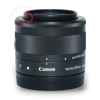 1 jaar Garantie- Canon 28mm 3.5 Macro IS STM EF-M nr. 3195