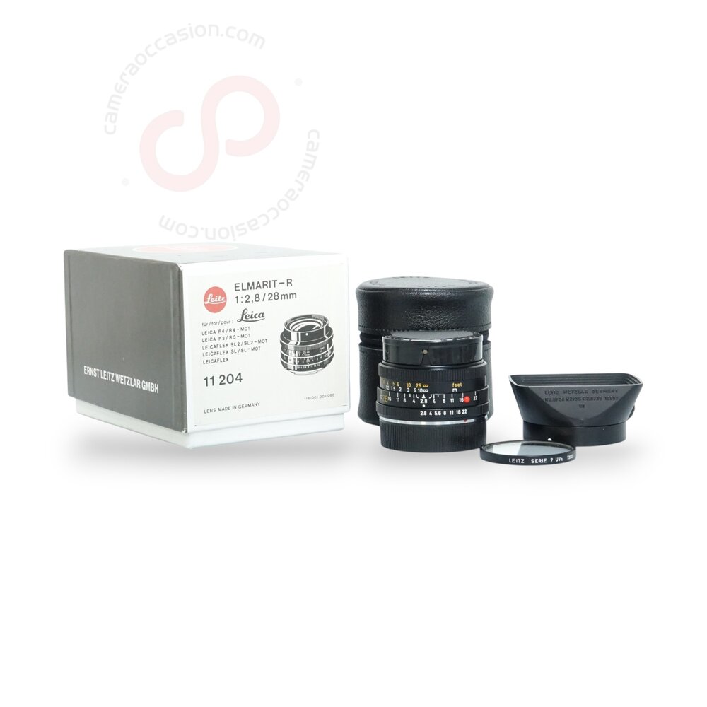 Leica Elmarit - R 28mm 2.8 11 204 - 3 cam nr. 3383