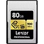 Lexar CFexpress Pro type A Gold series 80GB-900MB/s *NIEUW*