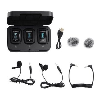 1 jaar Garantie- Saramonic Blink500 ProX (TX + TX + RX) nr. 3420