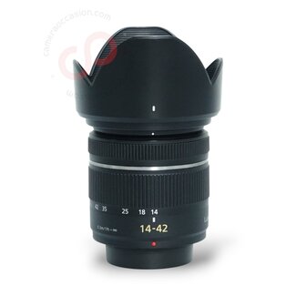 1 jaar Garantie- Panasonic Lumix 14-42mm 3.5-5.6 ASPH. Mega O.I.S. G Vario nr. 3564