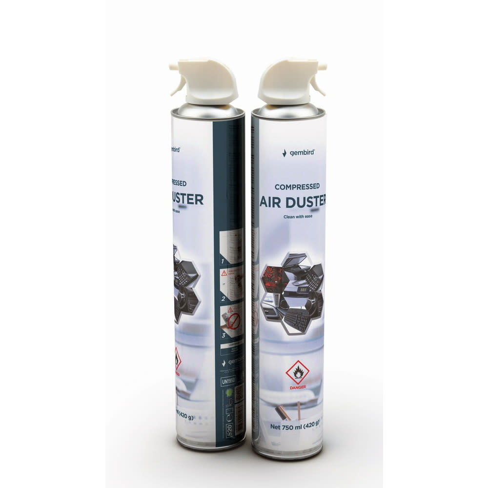 Gembird Air Duster Spuitbus  perslucht  750 ml