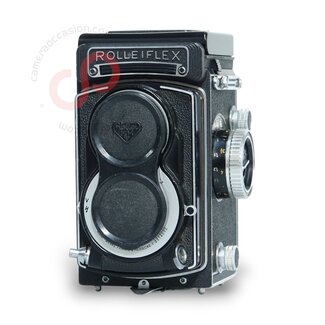 Geen garantie - Rolleiflex T model 3 TLR Zeiss Tessar 75mm 3.5 nr. 0367