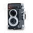 Rolleiflex T model 3 TLR Zeiss Tessar 75mm 3.5 nr. 0367