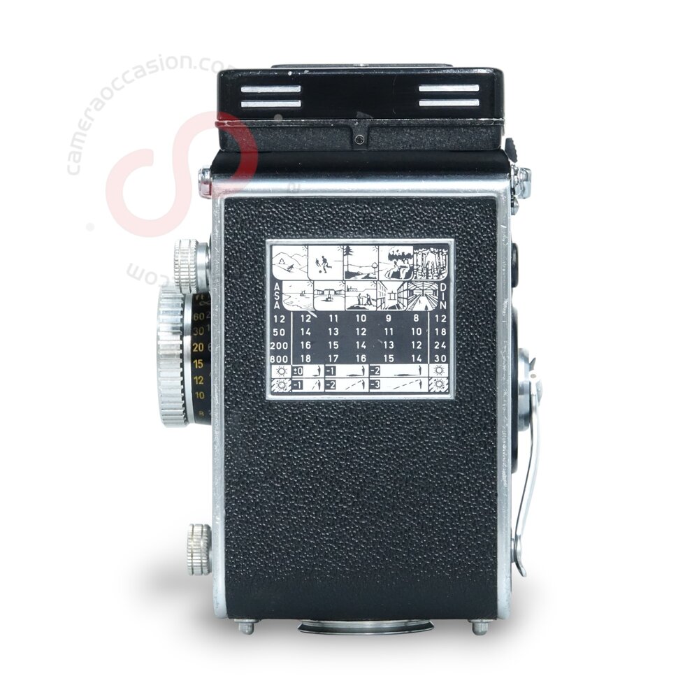 Rolleiflex T model 3 TLR Zeiss Tessar 75mm 3.5 nr. 0367