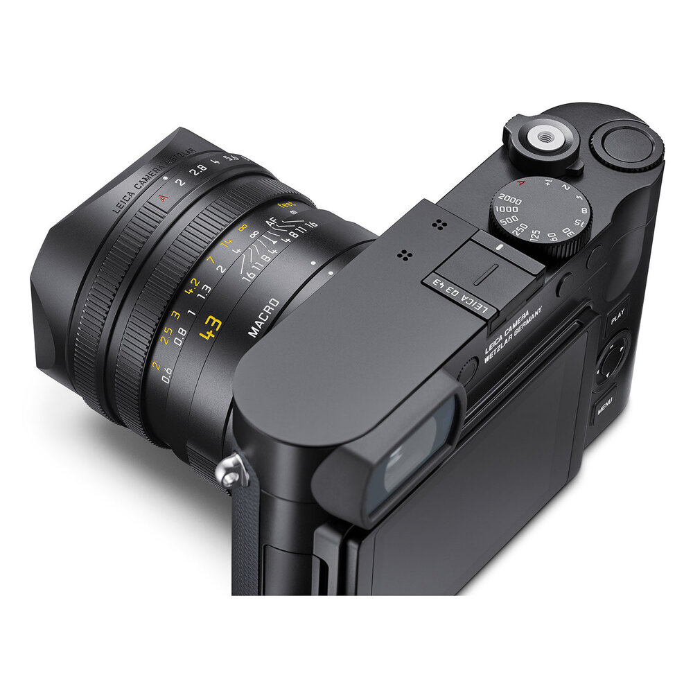 Leica Q3 43 zwart **DEMO MODEL** nr. 0399