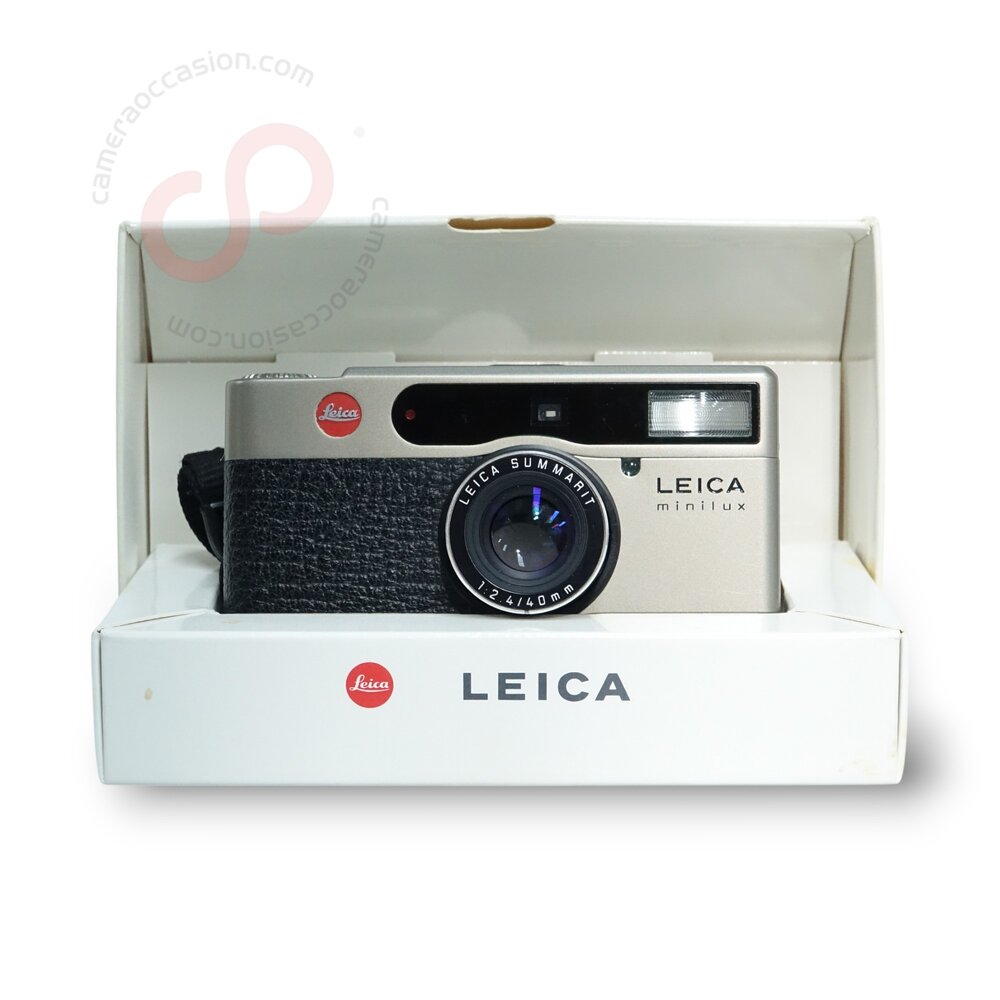 Leica Minilux champagne 2.4 40mm Summarit 18006 nr. 0650