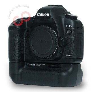 1 jaar Garantie- Canon EOS 5D Mark II + batterij grip .nr. 0998