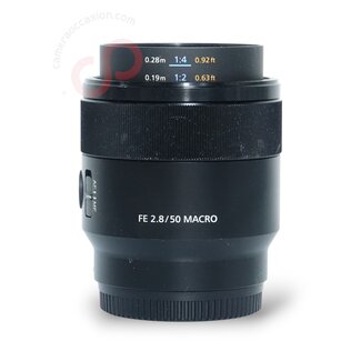 1 jaar Garantie- Sony 50mm 2.8 FE Macro nr. 1240
