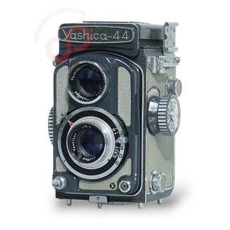 Zonder  garantie - Yashica 44 TLR + Case nr. 1373