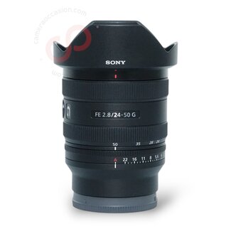 1 jaar Garantie- Sony FE 24-50mm 2.8 G nr. 1462