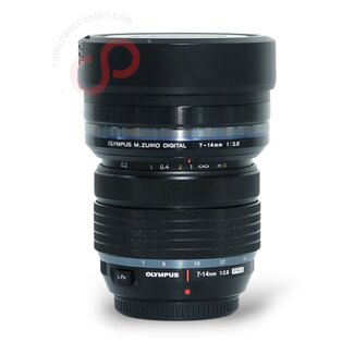 1 jaar Garantie- Olympus 7-14mm 2.8 M. Zuiko Pro ED nr. 1524
