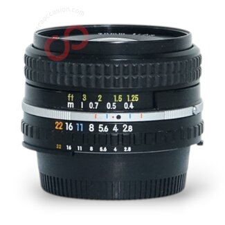 Garantie  n.v.t. - Nikon 28mm 2.8 serie E nr. 1575