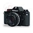 Nikon EM 35mm camera + Nikon 50mm 1.8 lens nr. 1600