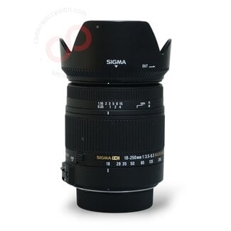 1 jaar Garantie- Sigma 18-250mm 3.5-6.3 DC OS HSM  Macro (Canon) nr. 1823