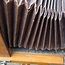 Antieke Houten Straatbord Camera Complete Set met Statief nr. 2659