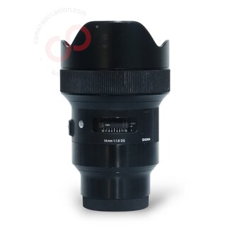 1 jaar Garantie- Sigma 14mm 1.8 DG HSM ART (Sony FE) nr. 1932