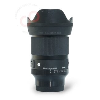 1 jaar Garantie- Sigma 35mm 1.4 DG DN Art (Sony E-mount) nr. 2115
