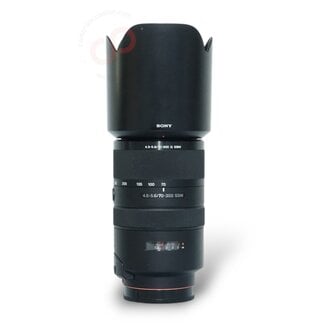 1 jaar Garantie- Sony 70-300mm 4.5-5.6 G SSM (A Mount) nr. 2187