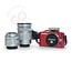 Olympus PEN E-PL3 rood + lenzen + flitser nr. 2192