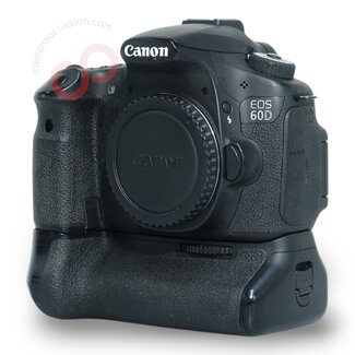 1 jaar Garantie- Canon EOS 60D + Battry Grip nr. 2204