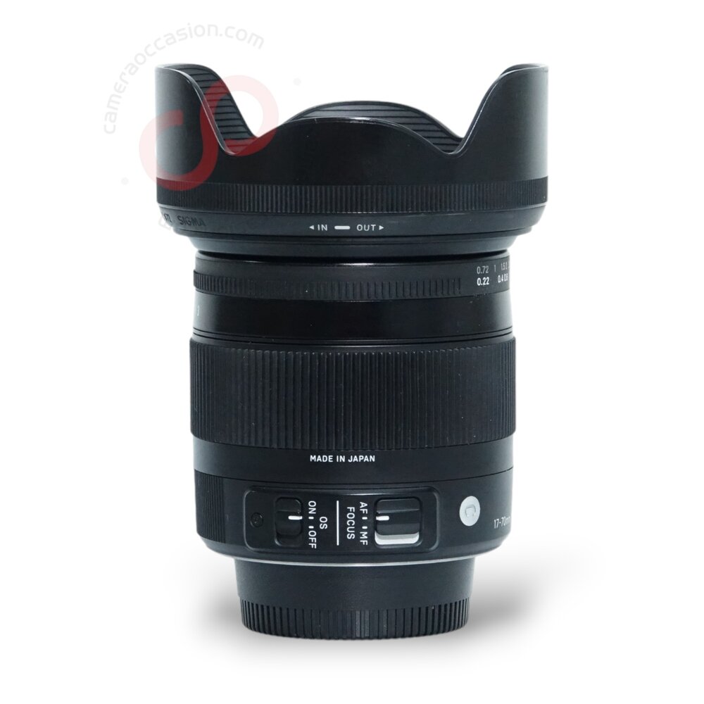 Sigma 17-70mm 2.8-4.0 DC OS HSM Macro Contemporary - Nikon nr. 2345