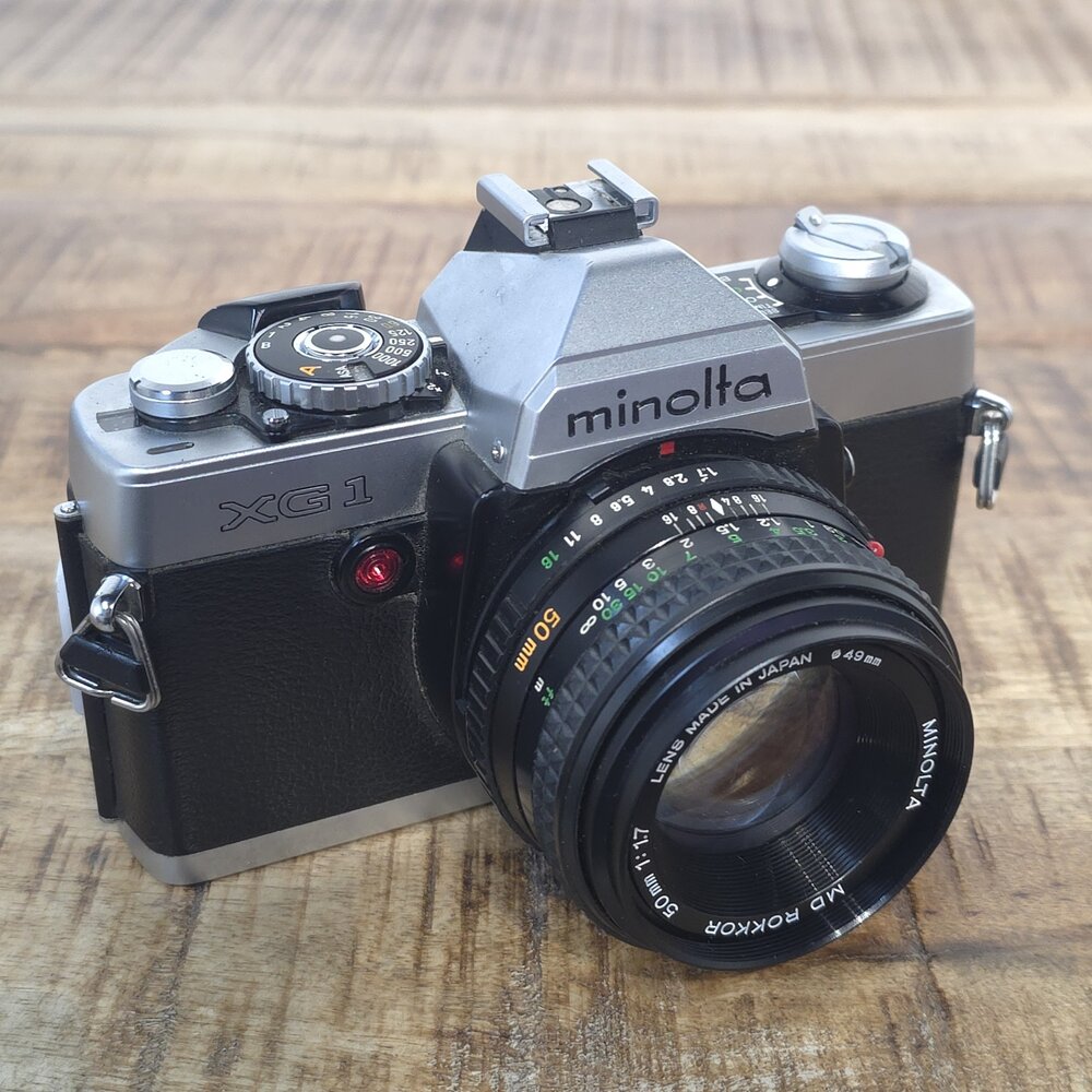 Minolta XG 1 + 50mm 1:1.7 nr. 2364