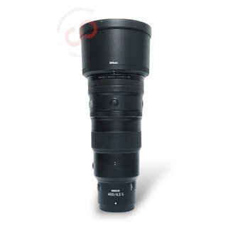 1 jaar Garantie- Nikon Z 400mm 4.5 VR S nr. 2368