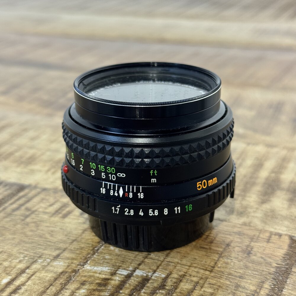 Minolta 50mm 1.7 MD ROKKOR nr. 2384
