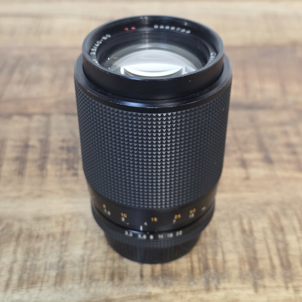 Zeiss vario sonnar T 40-80mm voor Contax nr.  2435