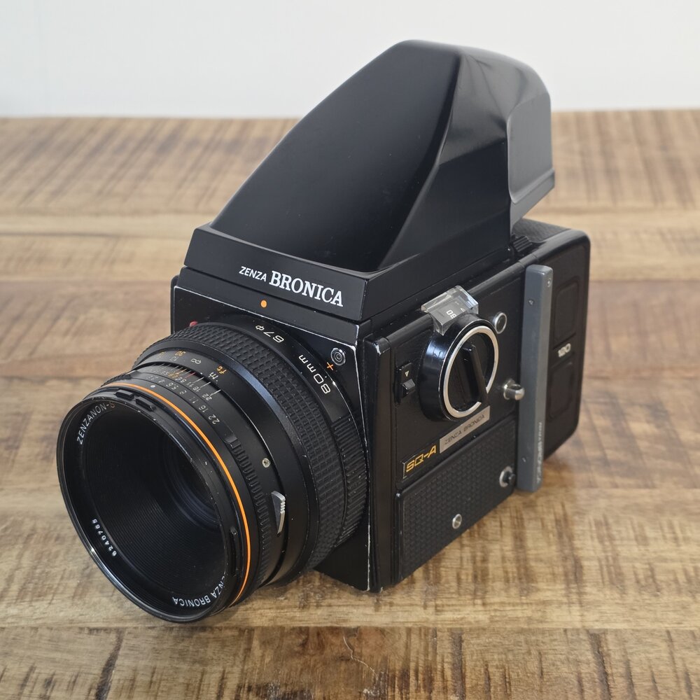 bronica zenza SQ-A + 80mm 2.8  nr. 2437