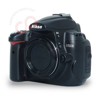 1 jaar Garantie- Nikon D5000 zwart nr. 2501