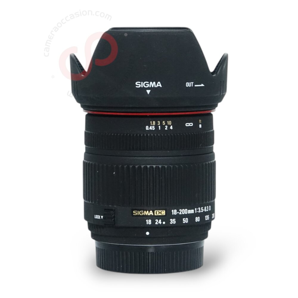 Sigma 18-200mm 3.5-6.3 DC Nikon nr. 2524