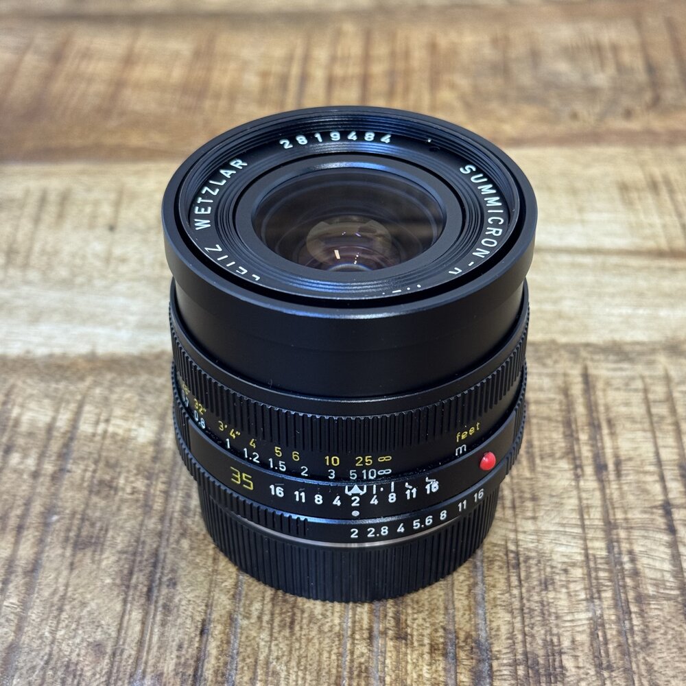 Leica 35mm f2 Summicron-R (Type II) (3-Cam) nr. 2615