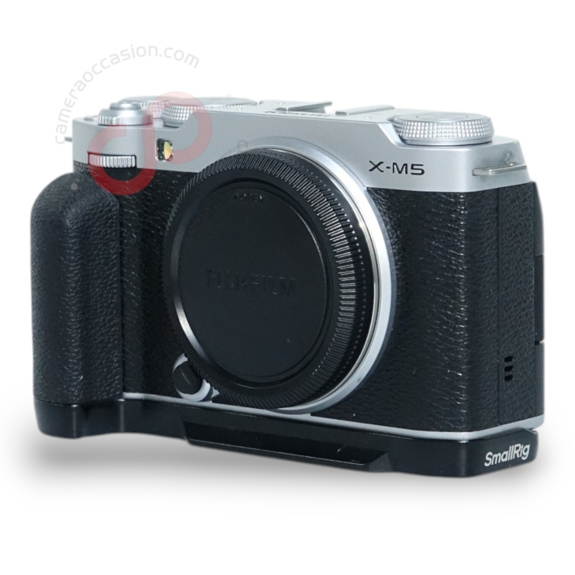 Fujifilm X-M5 Zilver + Smallrig case nr. 2752