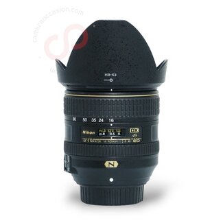 1 jaar Garantie- Nikon 16-80mm 2.8-4 E ED VR AF-S DX nr. 2992