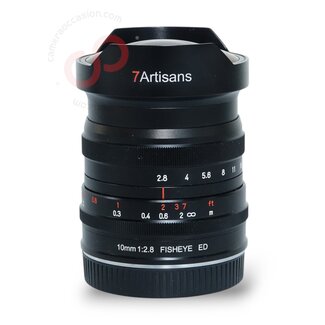 1 jaar Garantie- 7Artisans 10mm 2.8 FISHEYE ED (Nikon Z) nr. 3037