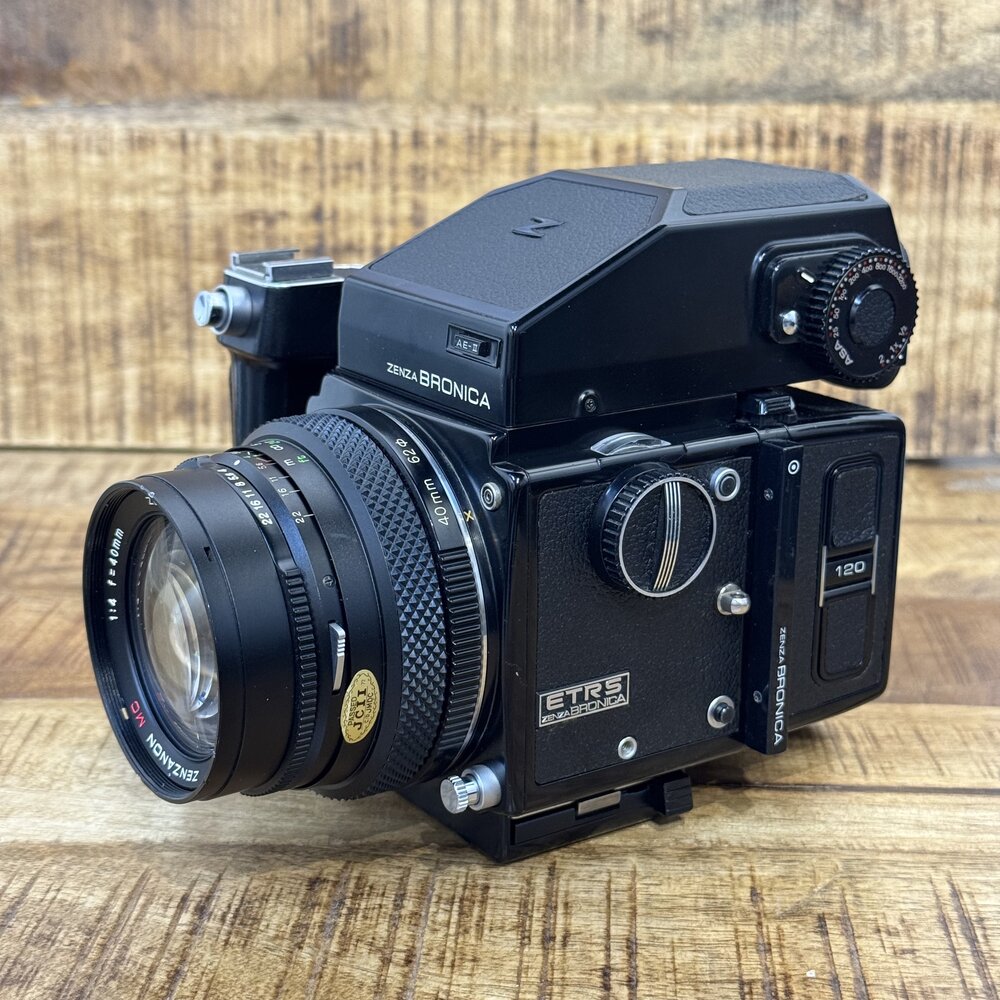 Zenza Bronica + 120 back + 40mm nr. 3105