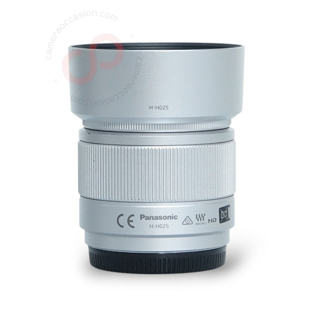Panasonic 25mm 1.7 Lumix G ASPH zilver nr. 3320