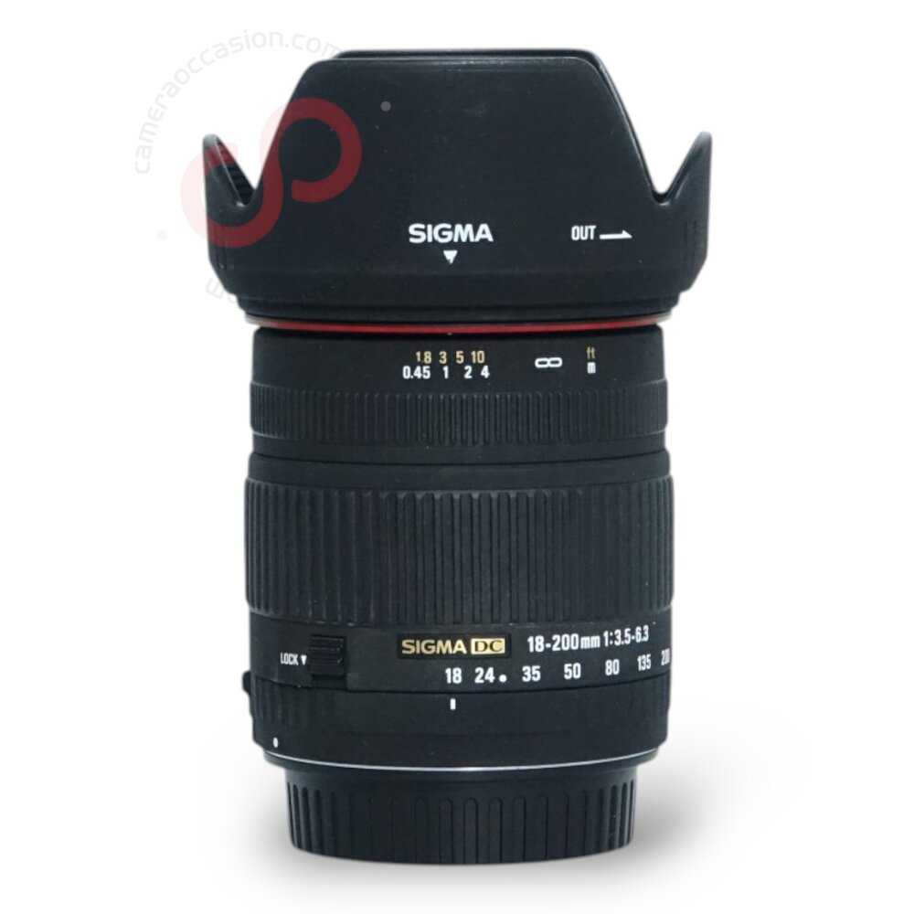 Sigma 18-200mm 3.5-6.3 DC (Canon EF) nr. 3371