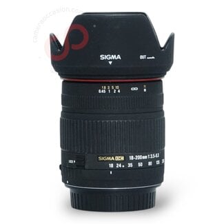 Sigma 18-200mm 3.5-6.3 DC (Canon EF) nr. 3371