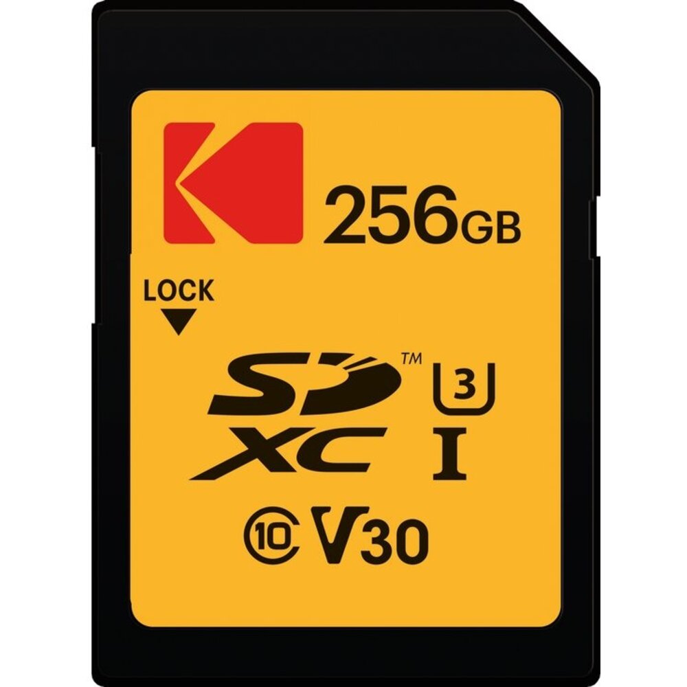 Kodak SDXC 256GB UHS1 U3 V30 Ultra