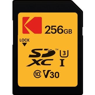 Kodak SDXC 256GB UHS1 U3 V30 Ultra