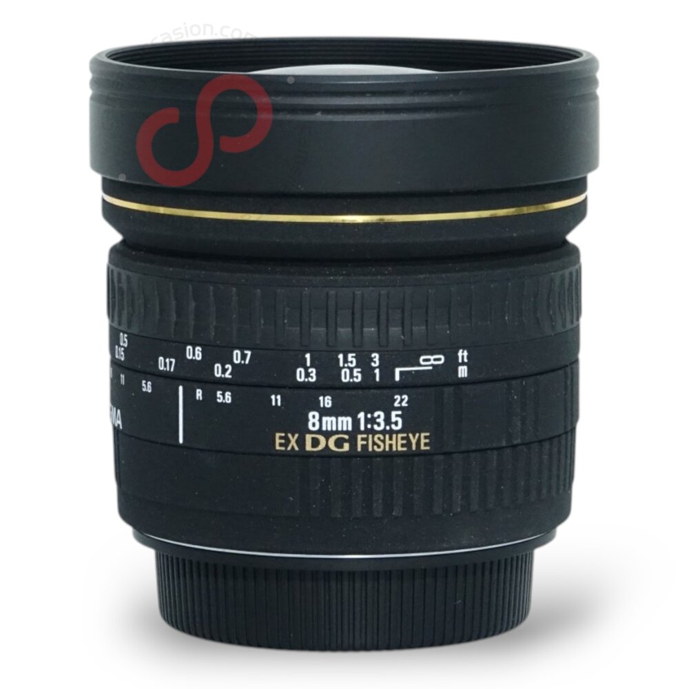 Sigma 8mm 3.5 DG EX Fisheye (Canon EF) nr. 3446