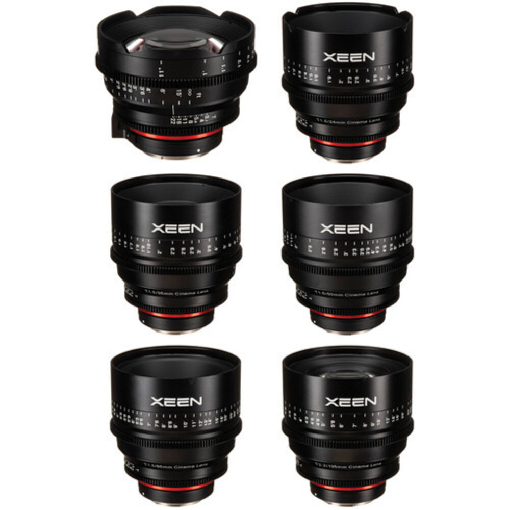 XEEN Cinema 6 Lenzen Set Bundel (Canon EF/Sony E) nr. 3484