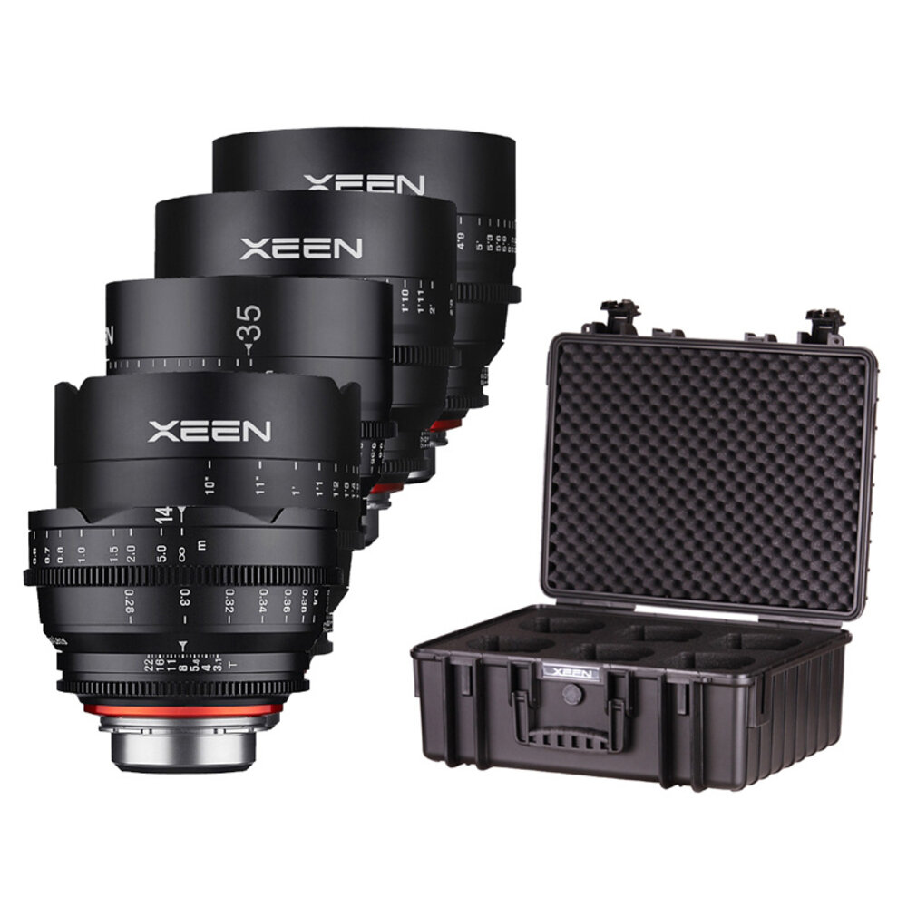 XEEN Cinema 6 Lenzen Set Bundel (Canon EF/Sony E) nr. 3484