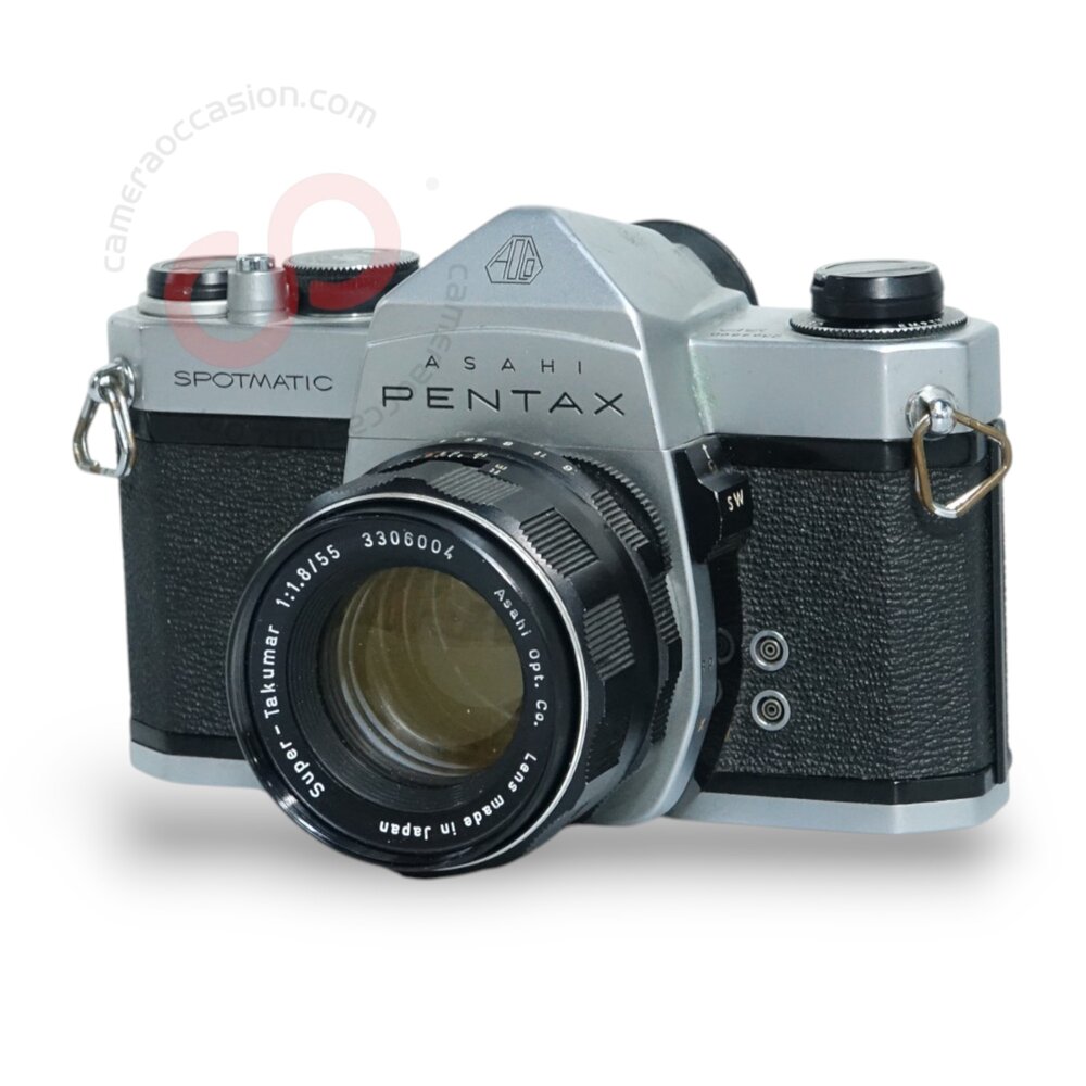 Asahi Pentax Spotmatic SP + Asahi Super-Takumar 55mm 1.8 nr. 3512