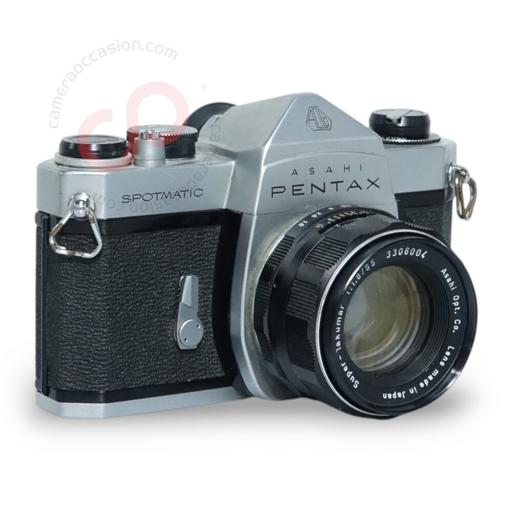 Asahi Pentax Spotmatic SP + Asahi Super-Takumar 55mm 1.8 nr. 3512