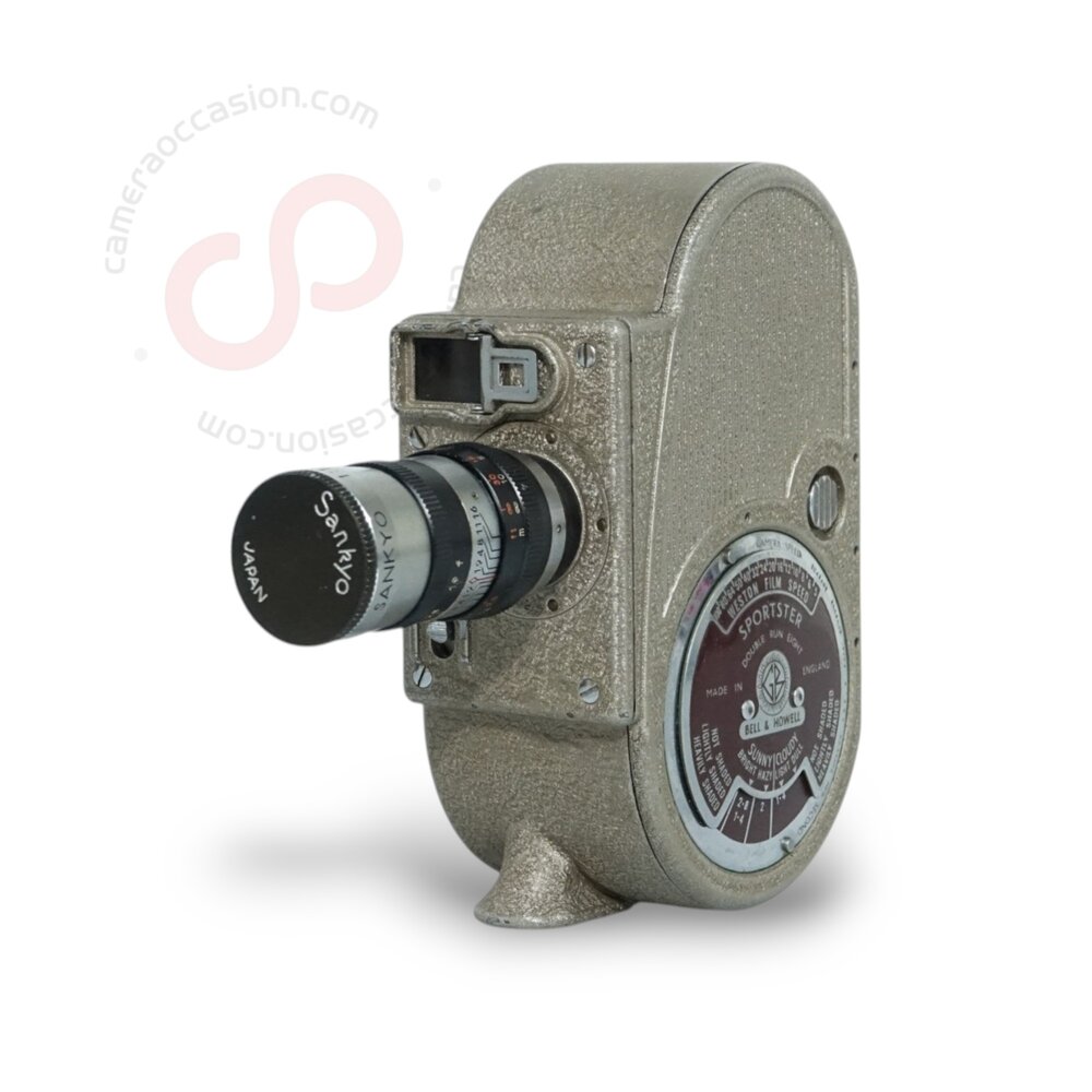 Bell & Howell Sportster Double Run Eight + Sankyo 38mm 1.9  nr.